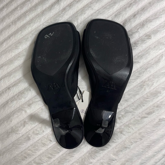 ☆Zara Women’s Black Bow Kitten Heels☆ - Picture 9 of 9